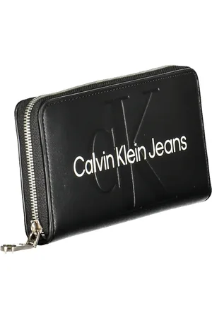 Calvin Klein PORTFEL DAMSKI CZARNY