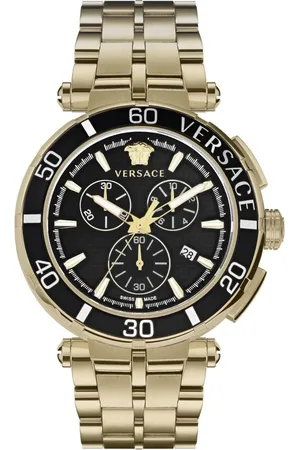 VERSACE Zegarki marki model VE3L00522. Kolor Zółty, Akcesoria Męskie. sezon: Cały rok