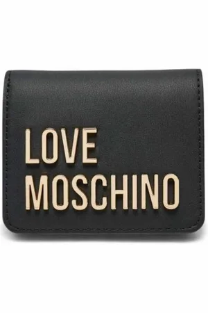 Moschino Portfele marki model JC5613PP1MKD. Kolor Czarny, Akcesoria Damskie. sezon: Cały rok