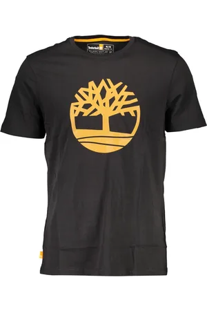 Timberland T-SHIRT MĘSKI Z KRÓTKIM RĘKAWEM CZARNY