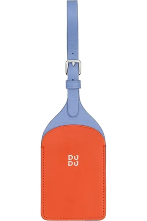 Dudu Skórzana przywieszka do bagażu, etykieta bagażowa, przywieszka do walizki z imieniem i nazwiskiem, skórzana przywieszka do torby podróżnej Akcesoria zapobiegające zgubieniu torby