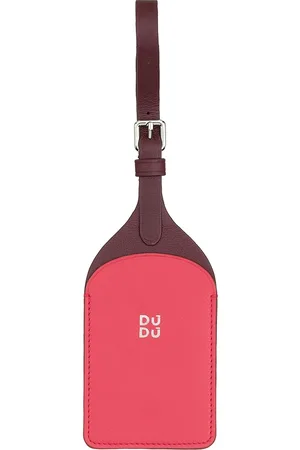 Dudu Skórzana przywieszka do bagażu, etykieta bagażowa, przywieszka do walizki z imieniem i nazwiskiem, skórzana przywieszka do torby podróżnej Akcesoria zapobiegające zgubieniu torby