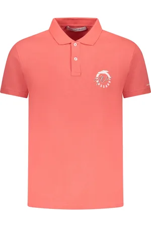 Trussardi POLO KRÓTKIE RĘKAWY MĘSKIE RÓŻOWE