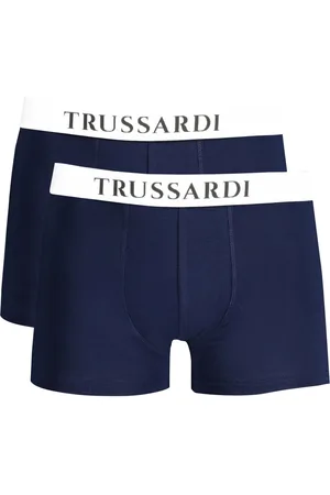 Trussardi NIEBIESKIE BOKSERKI MĘSKIE