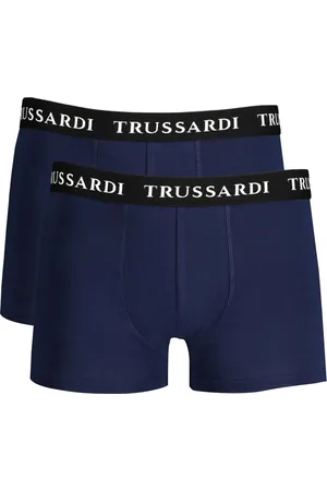 Trussardi NIEBIESKIE BOKSERKI MĘSKIE
