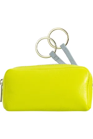 Dudu Unisex etui na klucze z miękkiej skóry cielęcej z zamkiem błyskawicznym i 2 kółkami