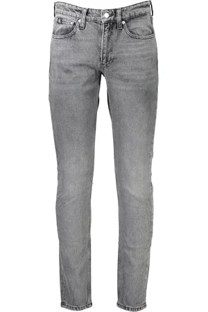 Calvin Klein SZARE JEANSY MĘSKIE