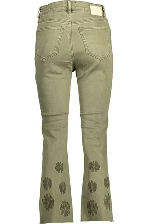 Desigual JEANS DENIM WOMAN CZARNY