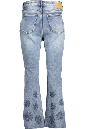Desigual JEANS DENIM WOMAN CZARNY