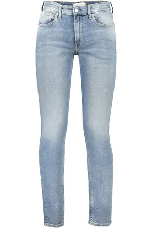 Calvin Klein SZARE JEANSY MĘSKIE
