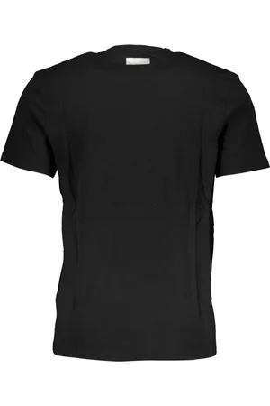 Bikkembergs NIEBIESKI T-SHIRT MĘSKI Z KRÓTKIM RĘKAWEM