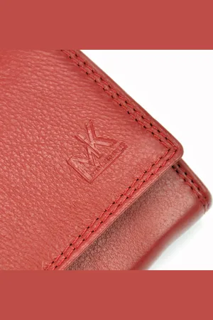 Money Kepper Duży Skórzany damski portfel z RFID