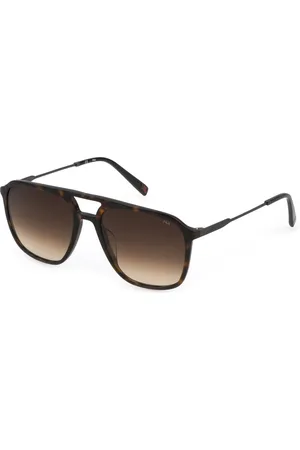 Fila Okulary SFI215-56722Y. Okulary przeciwsłoneczne, Kolor brązowy. Mężczyzna.