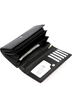 Money Kepper Zgrabny Skórzany damski portfel RFID