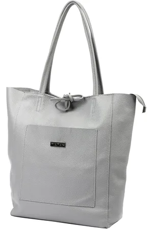 Miamore Shopperbag damska skórzana na ramię duża