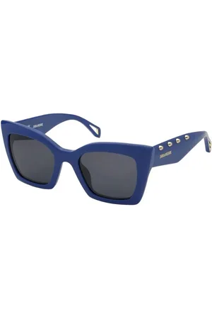 Zadig & Voltaire Okulary SZV409-520D82. Okulary przeciwsłoneczne, Kolor niebieski. Kobieta.