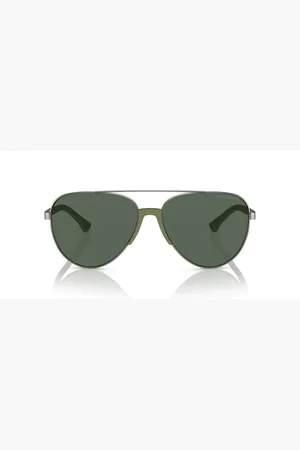 Emporio Armani Okulary EA20593003716. Okulary przeciwsłoneczne, Kolor szary. Unisex.