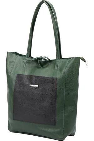 Miamore Shopperbag damska skórzana na ramię duża
