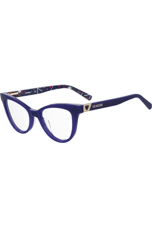 Moschino Okulary MOL576-PJP. Okulary, Kolor niebieski. Kobieta.