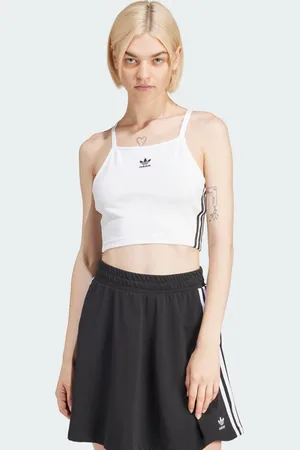 adidas Koszulka Adicolor 3-Stripes Crop