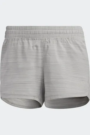 adidas Pacer 3-Stripes Woven Heather Shorts
