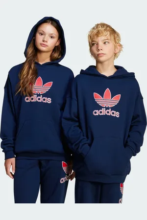 adidas Bluza z kapturem Big Logo Oversized Kids