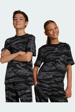 adidas Koszulka Seasonal Essentials Camo Kids