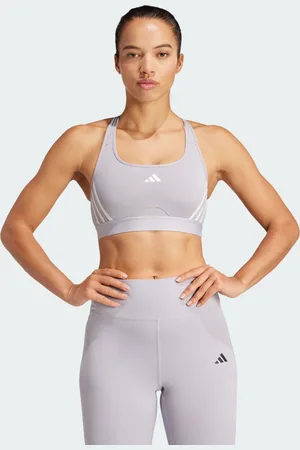 adidas Powerreact Training 3-Stripes Bra