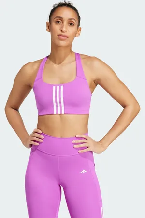 adidas Biustonosz Powerimpact Training Medium-Support 3-Stripes