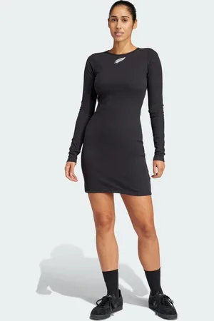 adidas Sukienka Ferns Essentials Rib Long Sleeve