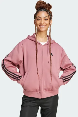adidas Bluza z kapturem Future Icons 3-Stripes Full Zip