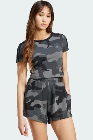 adidas Koszulka Essentials 3-Stripes Camo Print Baby