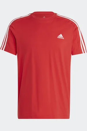 adidas Essentials Single Jersey 3-Stripes Tee