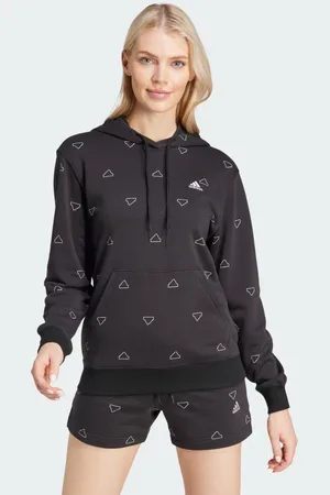 adidas Essentials Monogram Regular French Terry Graphic Hoodie
