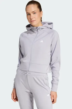 adidas Bluza AEROREADY Game and Go Full-Zip Hooded Fleece