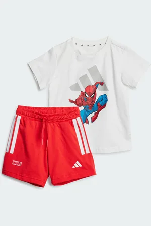 adidas ZESTAW MARVEL SPIDER-MAN T-SHIRT