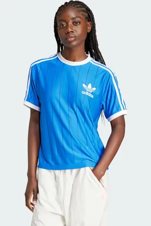 adidas Koszulka Adicolor 3-Stripes Pinstripe