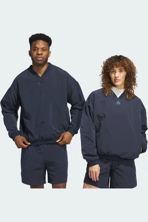 adidas Bluza Basketball Woven Crewneck (Gender Neutral)