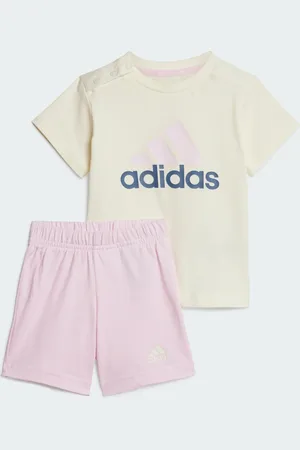 adidas Essentials Organic Cotton Tee and Shorts Set