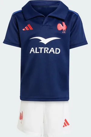 adidas Zestaw France Rugby Home Mini Kids