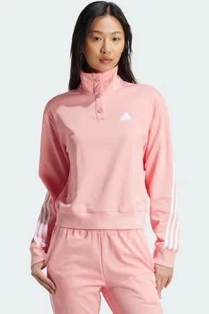 adidas Bluza dresowa Iconic Wrapping 3-Stripes Snap