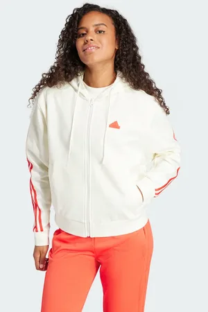 adidas Bluza z kapturem Future Icons 3-Stripes Full Zip