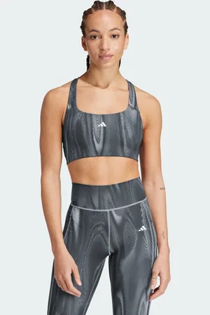 adidas Biustonosz Powerimpact Training Medium-Support 3-Stripes