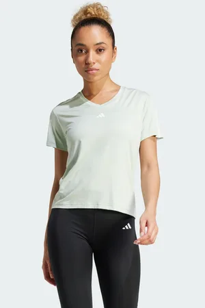 adidas AEROREADY Train Essentials 3-Stripes V-neck T-Shirt