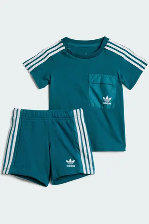 adidas Zestaw Shorts Tee Kids