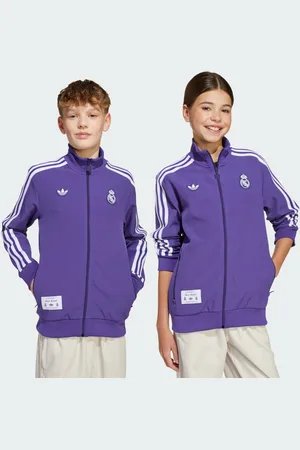 adidas Bluza dresowa Real Madrid Terrace Icons Kids