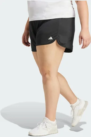adidas Szorty Pacer Essentials Knit High-Rise (Plus Size)