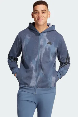 adidas Bluza z kapturem Future Icons 3-Stripes Full Zip