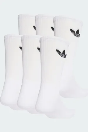 adidas Trefoil Cushion Crew Socks 6 Pairs