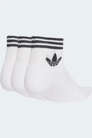 adidas Trefoil Ankle Socks 3 Pairs